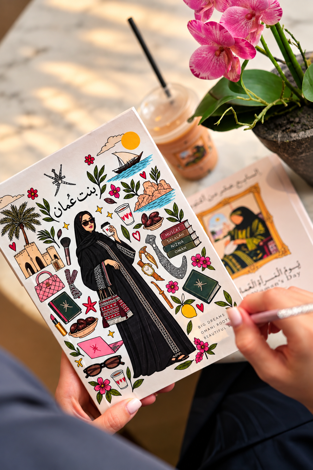 Omani Charm Sticker Sheet – view 2